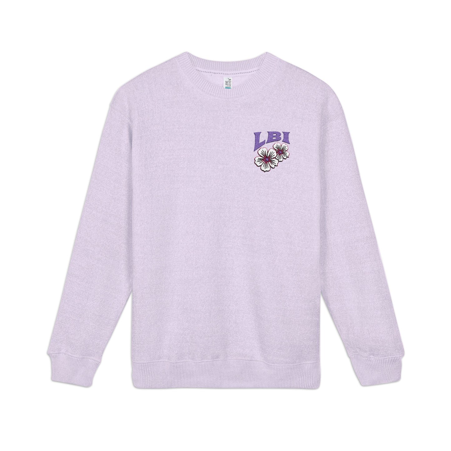 Retro Bloom Embroidered Nantucket Pullover