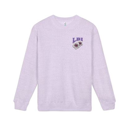 Retro Bloom Embroidered Nantucket Pullover