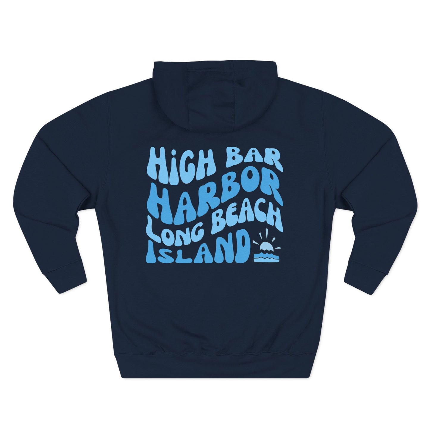 Blue wave Hoodie, High Bar Harbor, newly updated