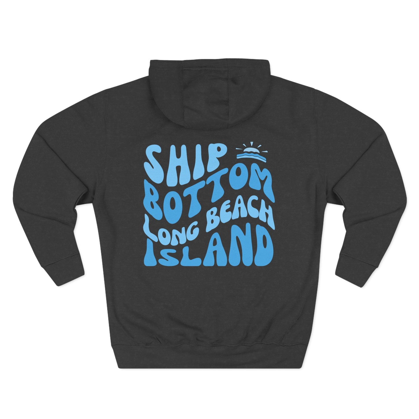 Blue wave Hoodie, Ship Bottom - newly updated