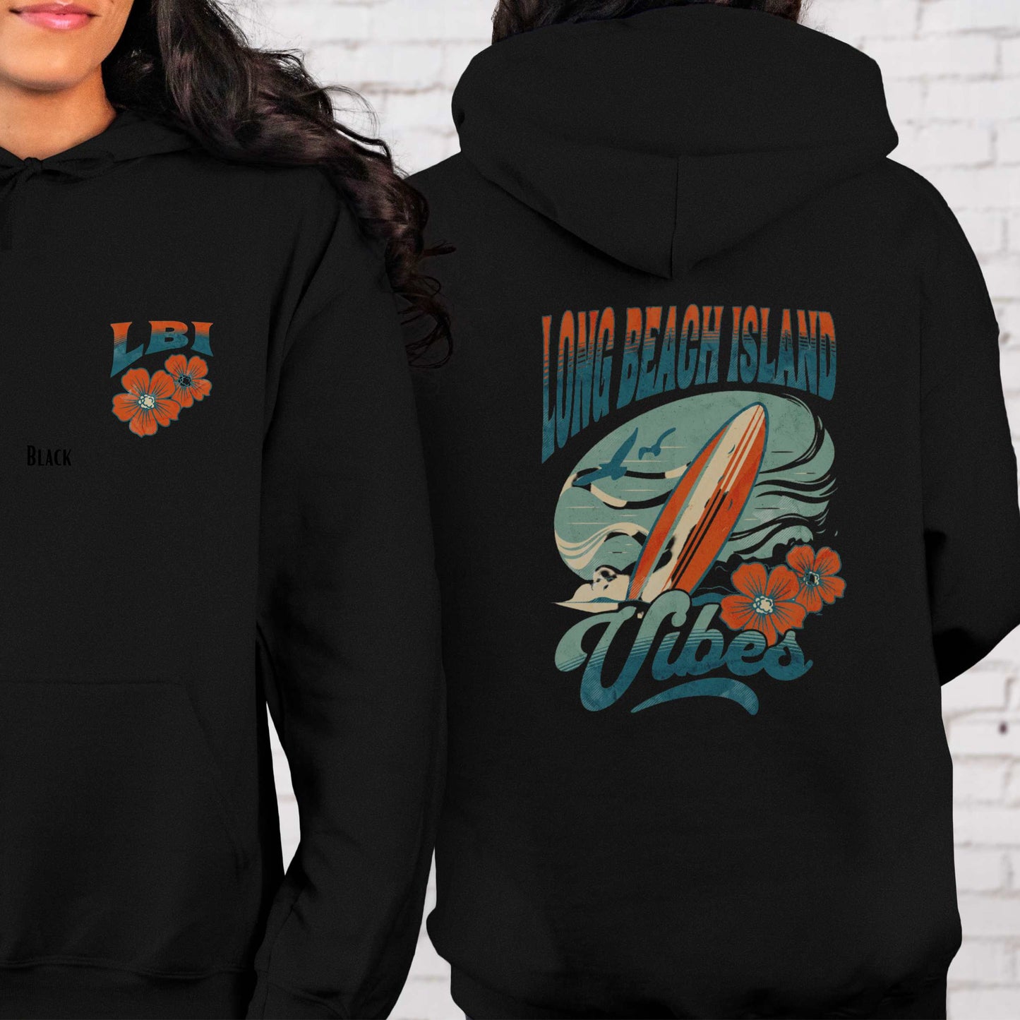 Long Beach Island Vibes Hoodie