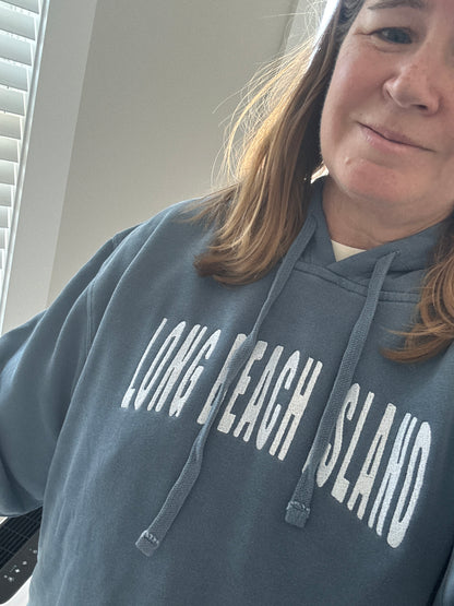 Long Beach Island Embroidered Hoodie
