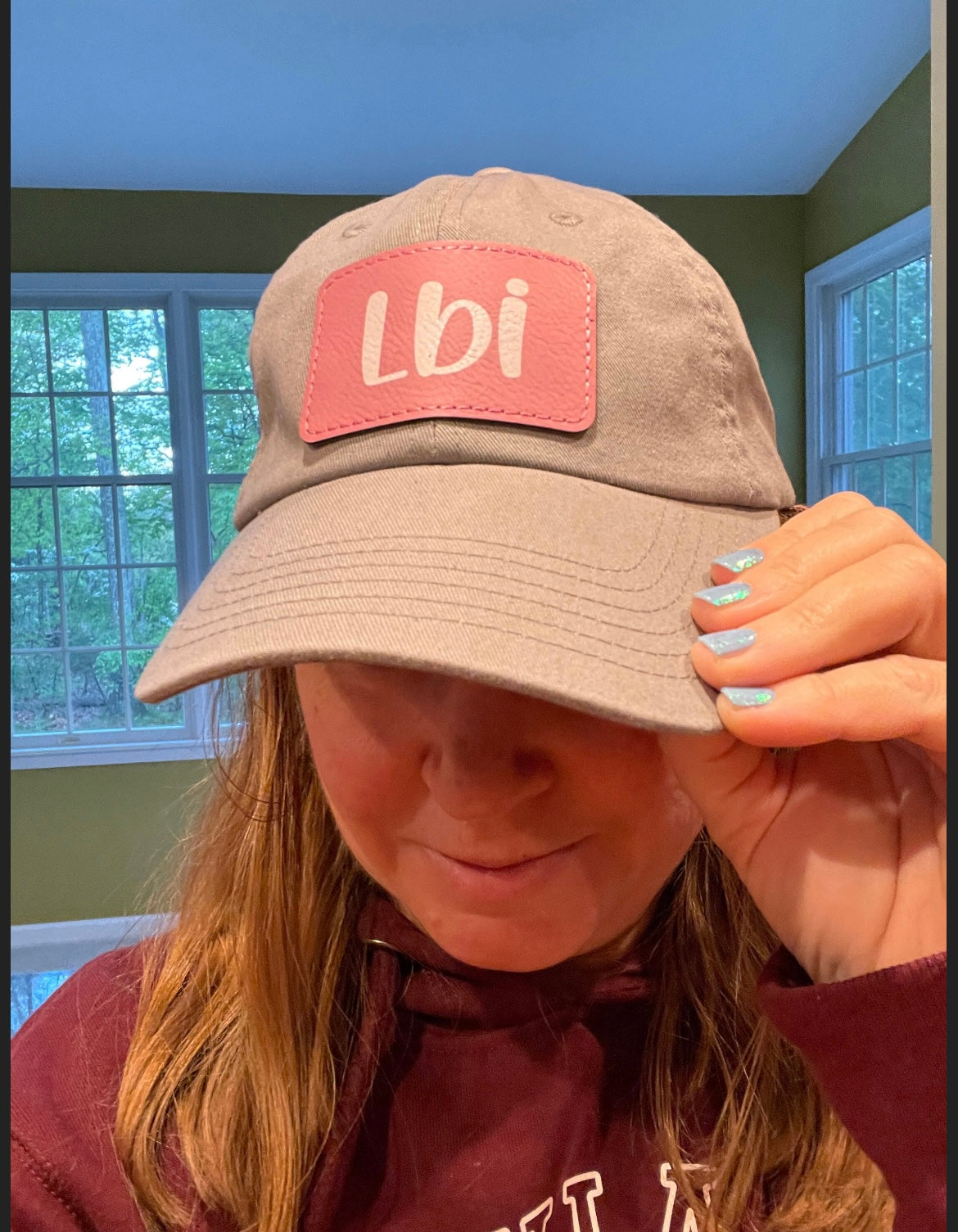 Lbi hat with patch