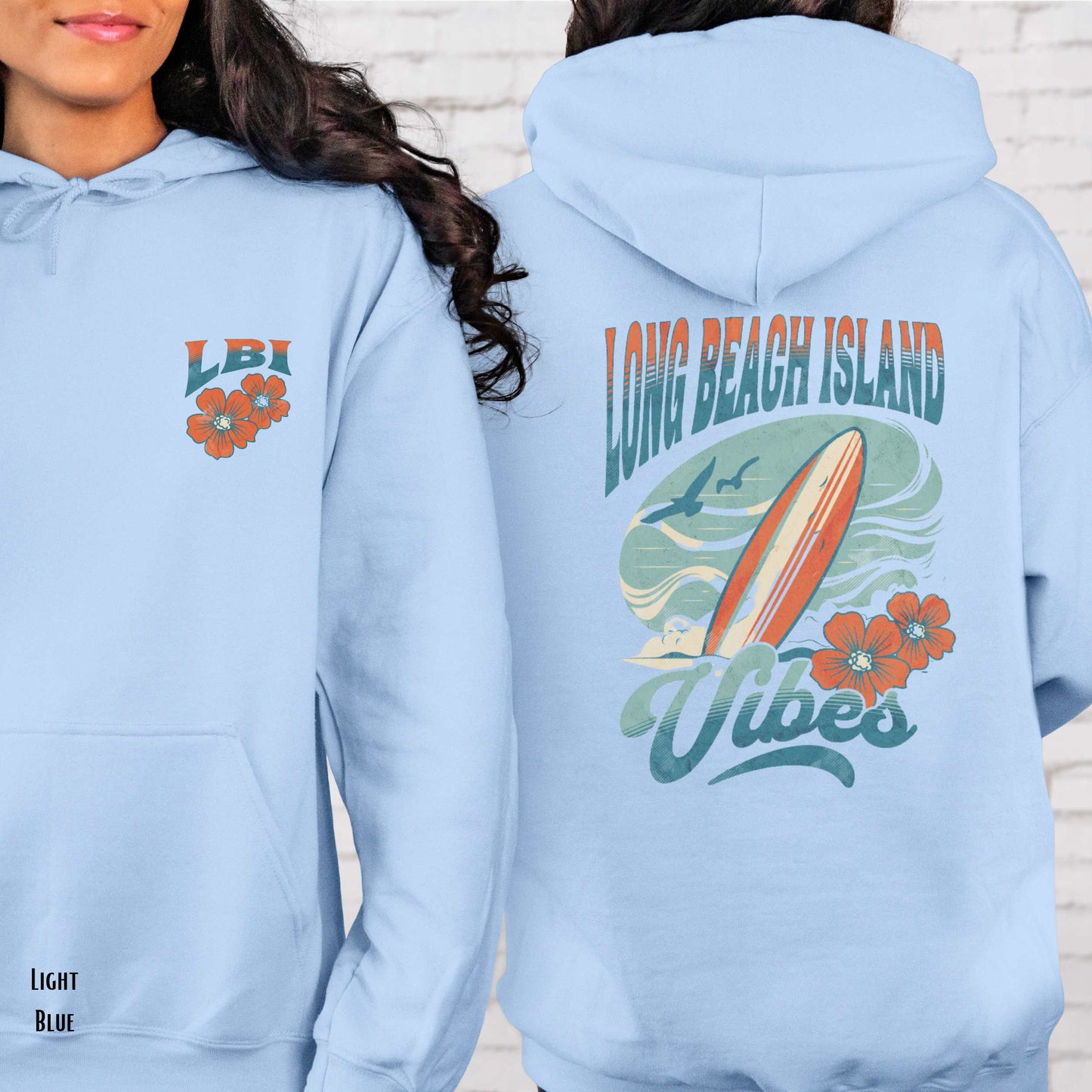 Long Beach Island Vibes Hoodie