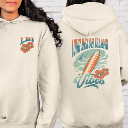 Long Beach Island Vibes Hoodie