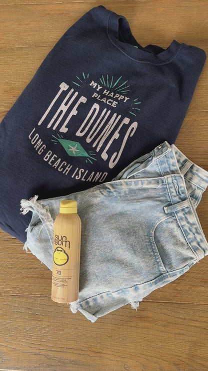 My Happy Place Sweatshirt, The Dunes
