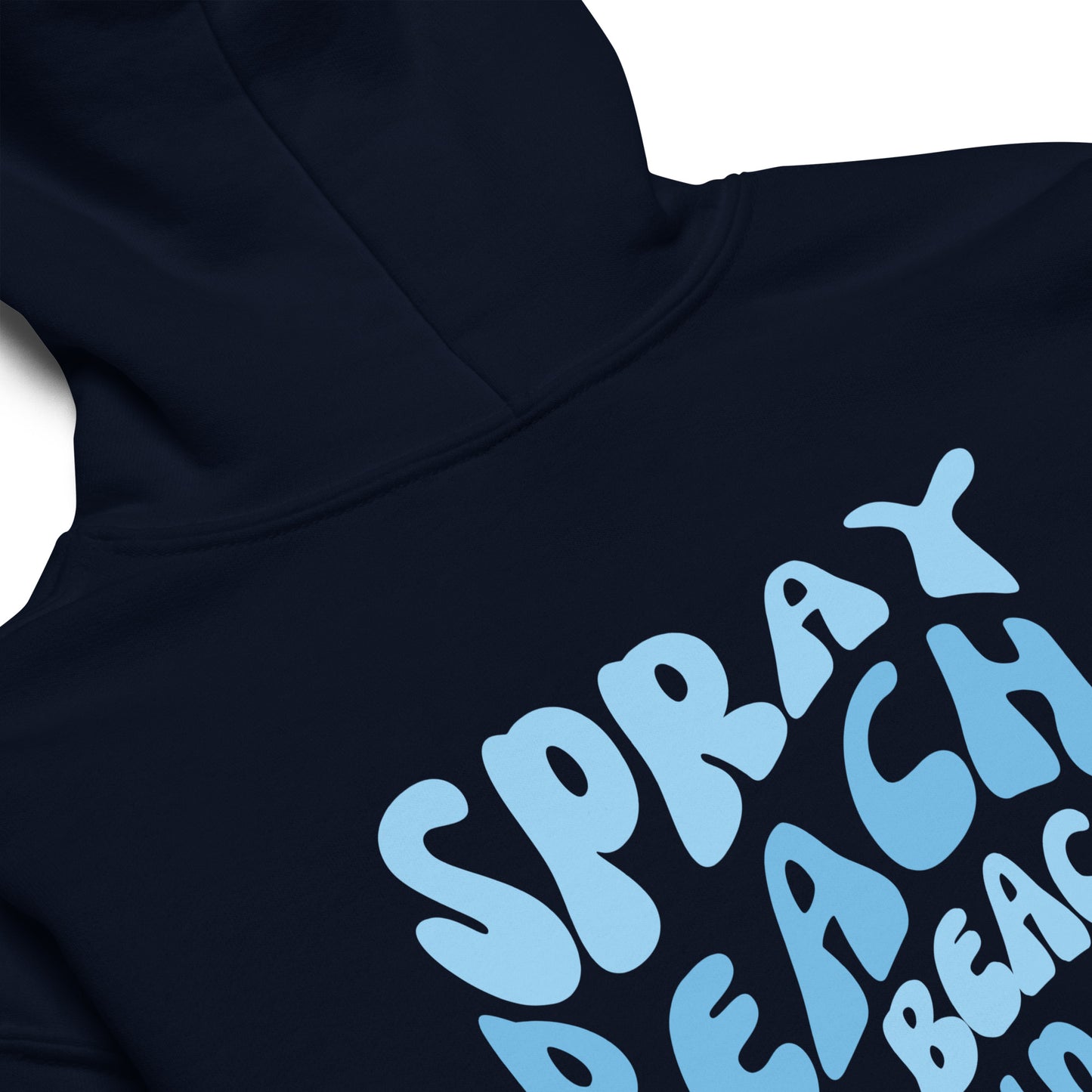 Blue Wave YOUTH Hoodie - Spray Beach